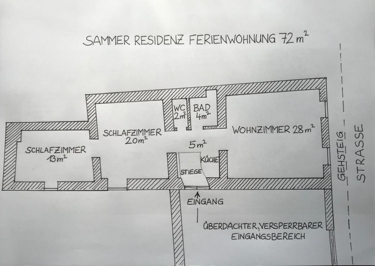 Sammer Residenz, Breitenbrunn am Neusiedlersee Exterior foto